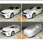 1pcs Car Cover Outdoor Protection Full Cover Anti-Deciduous Bird Droppings Sunshade Dustproof Protection Cover Auto Parts Car Mobile World