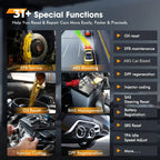 CAN FD DOIP Bidirectional Auto VIN OBD2 Automotive Scanner FOXWELL NT809BT Bluetooth 30 Plus Resets Car Diagnostic Tools Car Mobile World