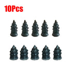 10Pcs Car Motorcycle Vacuum Tyre Repair Nails Truck Scooter Bike Tire Puncture Repair Tubeless Tools Rubber Metal Accessories