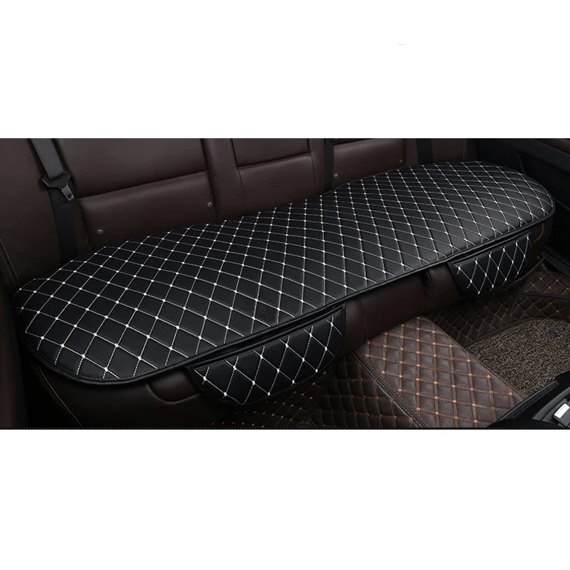 Universal Car Seat Covers PU Leather Seat Cover Auto Interior Accessories Mat Protector Car Leather Support Pad Car Seat Covers CM World