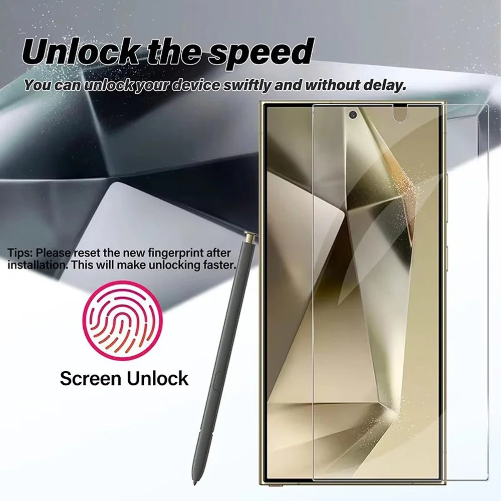 S26 S25 Ultra Protective Glass For Samsung Galaxy S25 S24 Ultra Screen Protector A17 A27 A37 A57 A56 A36 A26 A55 A54 A53 A15 A16 A35 Glass S21 S22 S23 Plus Pelicula Cristal Templado S24 FE Phone Front Film Car Mobile World