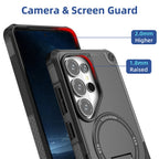 Back Cover Case for Samsung Galaxy A57 S26 Ultra S25 FE S24 Plus S 26 25 A17 A37 5G A56 A36 A16 A26 Wireless Charge Armor Cover Car Mobile World