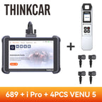 THINKCAR THINKSCAN 689 Bidirectional Scan Tool With CANFD&DoIP OBD2 Scanner ECU Coding Bi-Directional Control 34 Reset Free Car Mobile World