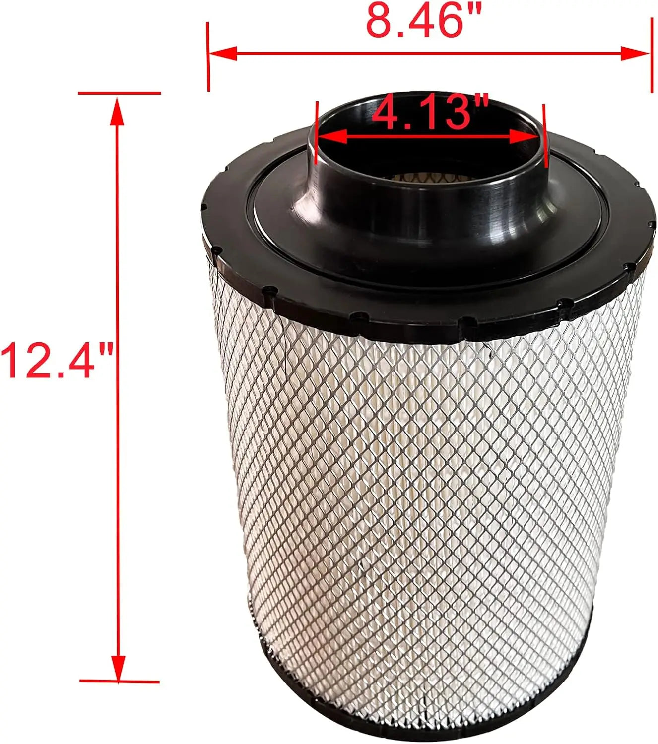 B085011 Primary Air Filter Round Replacement for CA6818 46637 AH1141 PA2818 Inside Diesel Engine Compartment High Air Filtration CM World
