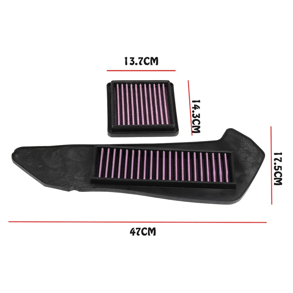 Motorcycle Air Filter Air Intake Cleaner Engine For Yamaha XMAX300 XMAX250 XMAX 300 X MAX 250 2019 2020 2021 CM World