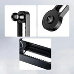 Car Phone Holder Bracket Accessories Interior Air Outlet Vent Base Gadget Auto Cellphone Support Ball Head Bracket Extension Rod CM World