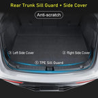 Rear Trunk Bumper Protector Guard For Tesla Model Y Juniper Launch Accessories 2025 Trunk Mat Threshold Sill Cover Pad Plate CM World