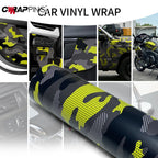 Off-Road Supplies Car Body Films Jeep Camouflage Film Camo Car Wrap Yellow Waterproof Paint Vehicle Decoration Automotive Vinyl Car Mobile World