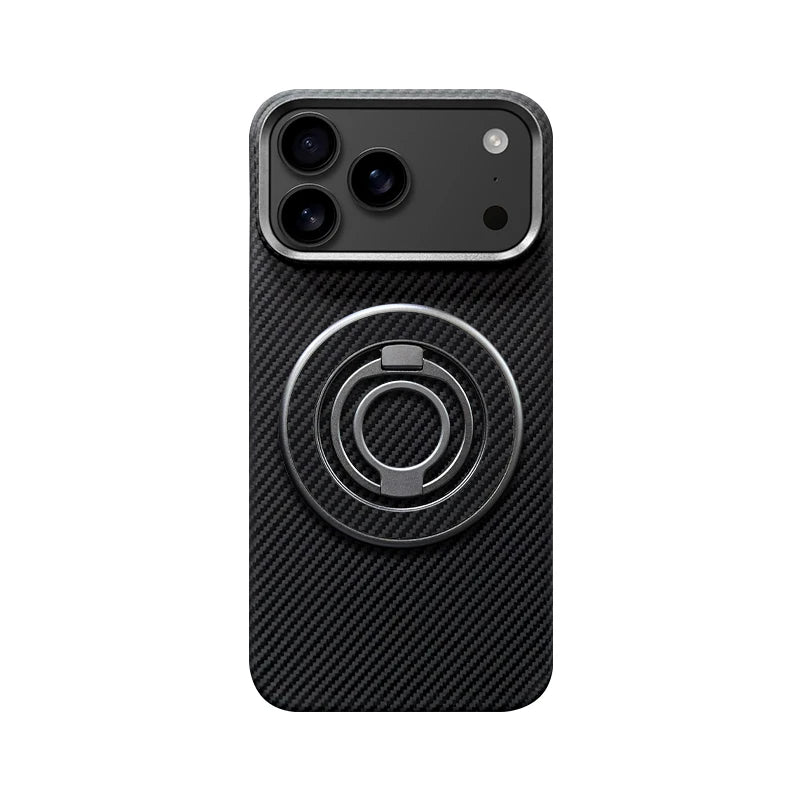 Ultra Slim Real Aramid Kevlar Carbon Fiber Business Case For IPhone 17 Air Pro Max Magnetic Charging Shockproof Protective Cover Car Mobile World