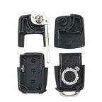 KEYYOU 10PCS Flip Key Shell Case For VW VOLKSWAGEN Passat MK4 Seat Altea Alhambra Ibiza Polo Golf CM World