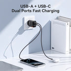 KUULAA 30W GaN Charger PD 3.0 QC4.0 USB C Charger For iPhone 17 16 15 Pro Samsung S25 Xiaomi Tablet iPad Air Pro Phone Charger Car Mobile World