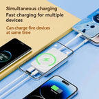 Lenovo Original Magnetic 50000mAh Powerbank External Battery Portable Charger Fast Charging For Apple iPhone Magsafes Power Bank Car Mobile World