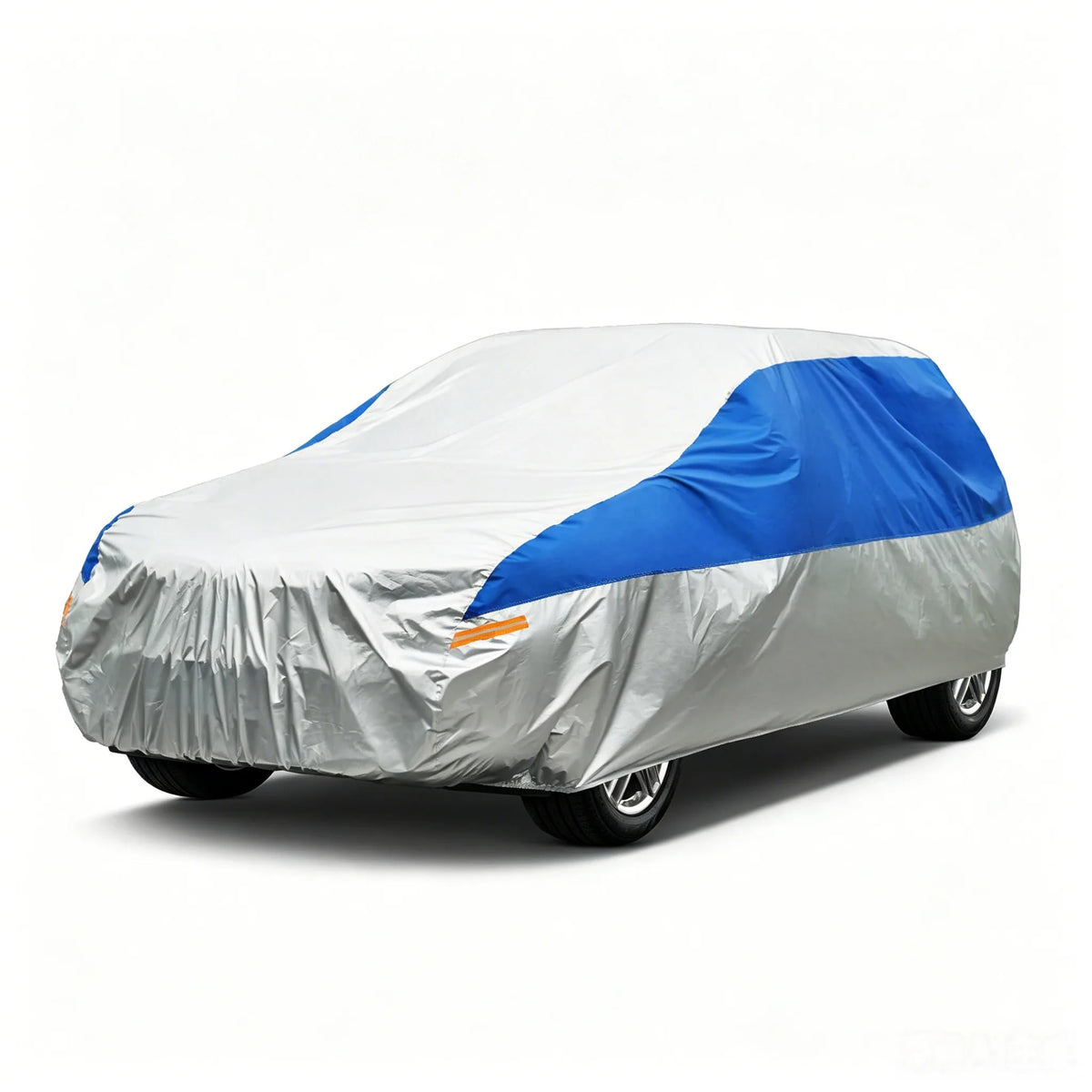 Kayme Car Cover Silver Blue 190T Waterproof Sun-proof Full-car Protection Convenient Universal For SUVs/sedan Hatchbacks