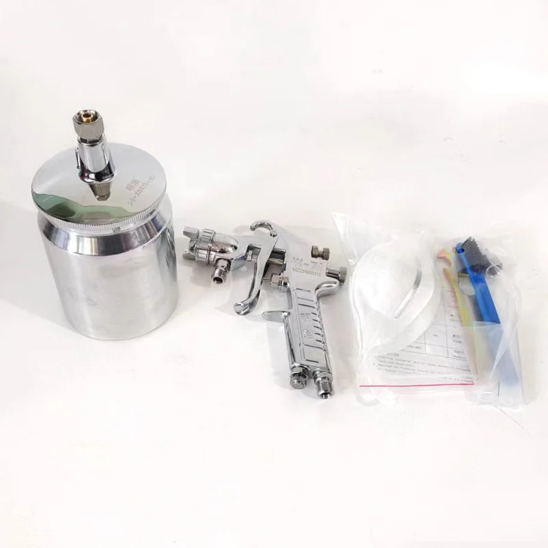 W71 Low Gun OOT Pneumatic Spray Paint Gun Household Airbrush Pneumatic Tools 1.0 1.3 1.5 1.8 Nozzle Sizes for Wholesale CM World