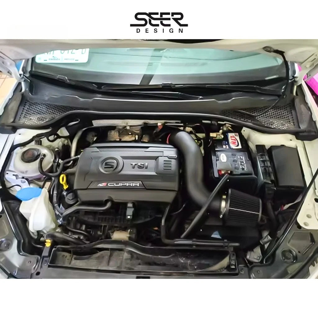 Racing Car Black Heat Shield Cold Air Intake System for VW Golf for Volkswagen GTI Volks Wagenwerk MK7 Passat 2.0T EA888 Engines CM World