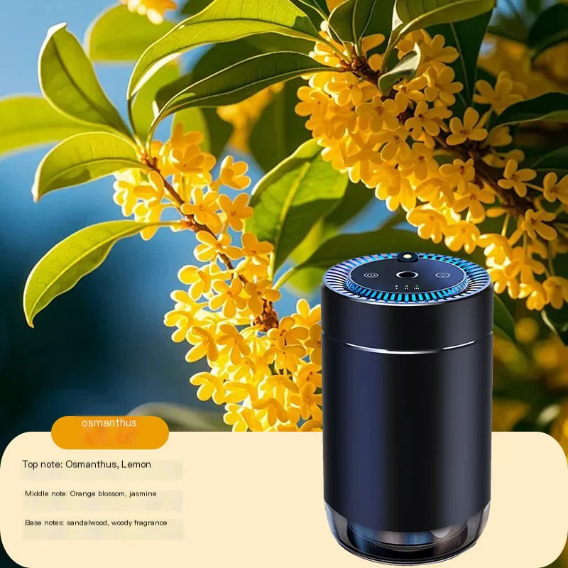 intelligent car air freshener, car fragrance machine,3 Mode Adjustable, auto on/off, lasts 3 months,suitable for mother and baby CM World