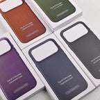 New Original Technology Woven Magnetic Case For iPhone 17 16 15 14 13 Pro Max Fundas For Magsafe Wireless Charger Official Cover
