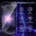 Screen Protector For iPhone 17e Apple 6.1 inch Tempered Glass HD 9H Transparent Clear Anti Scratch Case Friendly Car Mobile World