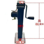 400kg/1T Hand-cranked Jack Adjustable Mobile Electric Jack Thickened Screw Lift Rod Bracket