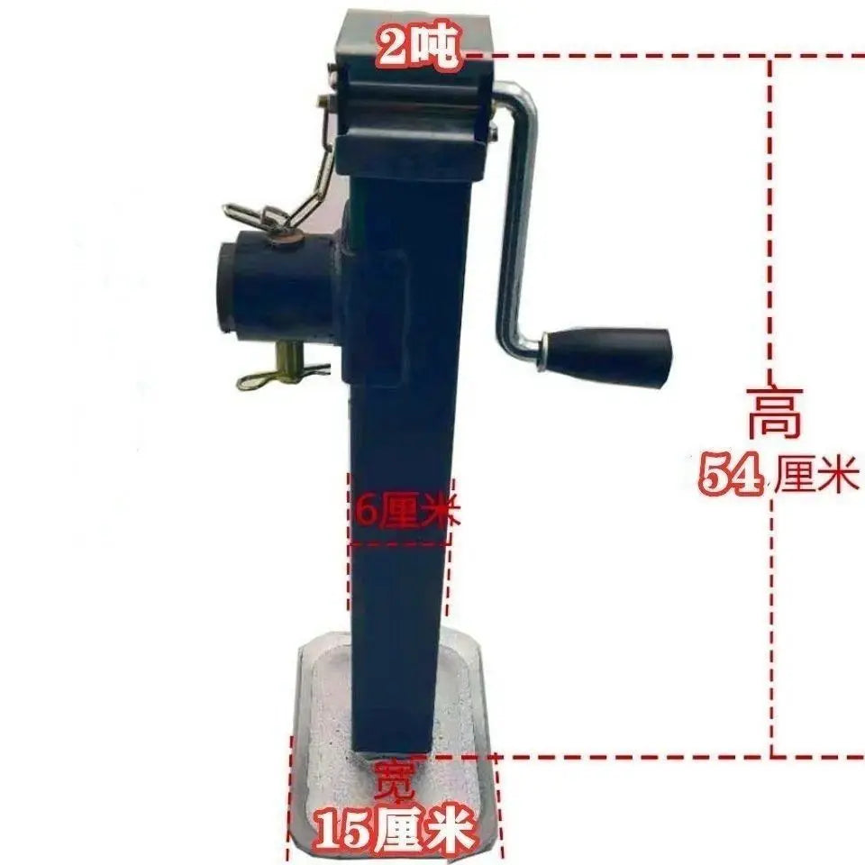 400kg/1T Hand-cranked Jack Adjustable Mobile Electric Jack Thickened Screw Lift Rod Bracket