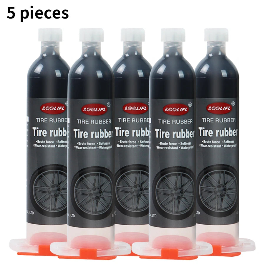 Tire Repair Glue Strong Rubber Wear-resistant Non-corrosive Adhesive Tire Sealing Bonding Glue Car Tire Repair Sealant CM World