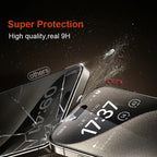 2Pcs Screen Protector For iPhone 17 Pro Max Air Easy Installation Tempered Glass Anti-Scratch Protective Film For iPhone 17Pro Car Mobile World