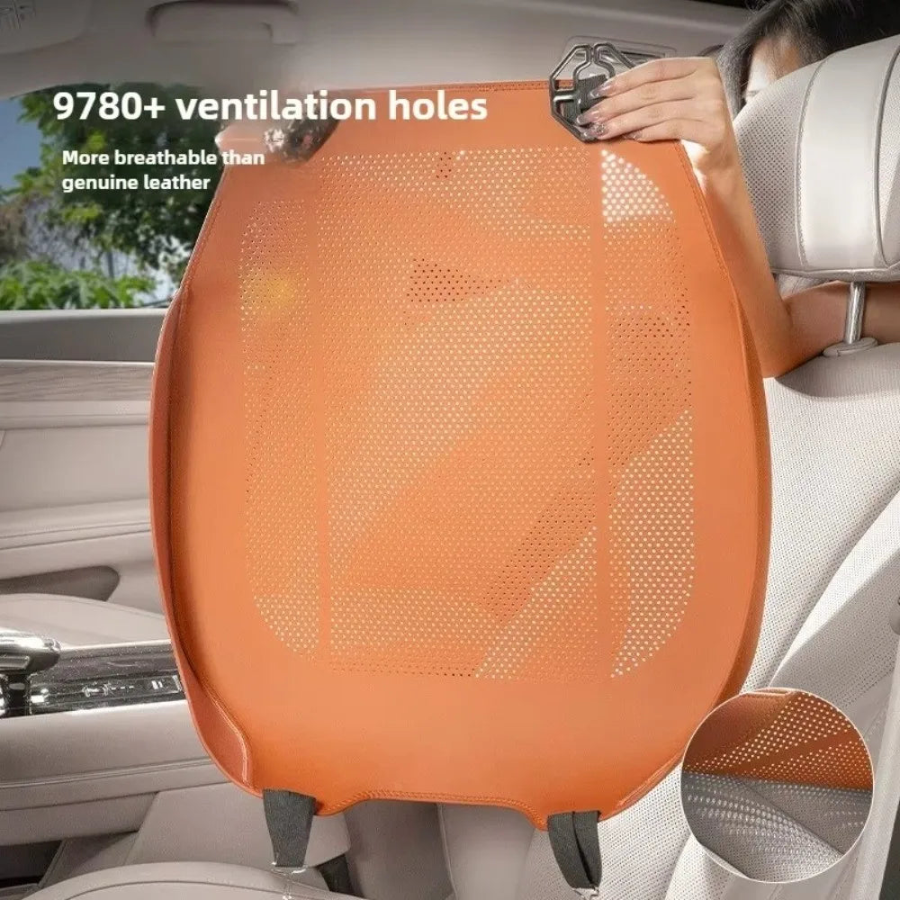 Upgraded New Ventilation Car Seat Cushion Full-inclusive Breathable Summer Cool Cushion Comfort Comfort Cushion Car Interior