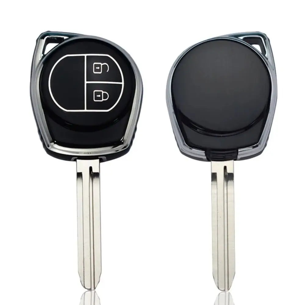 TPU Car Remote Key Case Shockproof Durable Fob Keychain Cover Spare Parts Key Cover Shell for Suzuki Swift Car Accessories