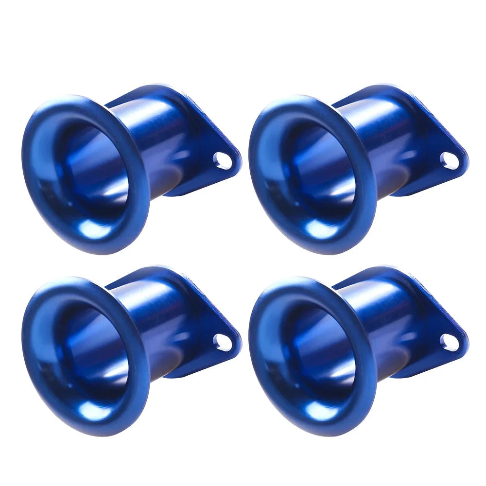 4Pcs Air Horn Funnel GTS Velocity Stack 20V 4AG ITB/ITBs for Toyota Corolla AE86