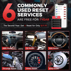 6 Reset Thinkcar Thinksafe OBD2 Bluetooth Scanner Bi-Directionl Code Reader ABS Oil SAS All System OBD 2 Car Diagnostic Tool Car Mobile World