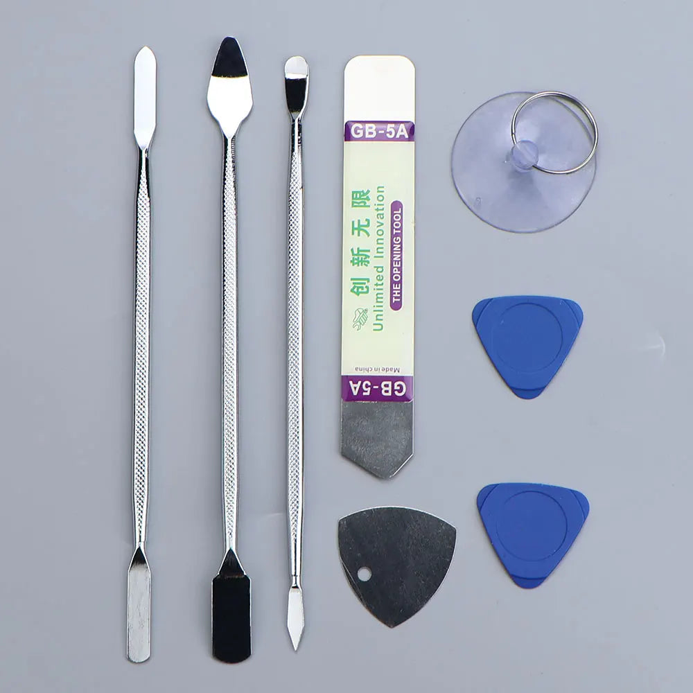 JCD 8 In 1 Computer Mobile Phone Tablet Appliances Pry Bar Multi-purpose Manual Disassembly Tool Bimetallic Head CM World