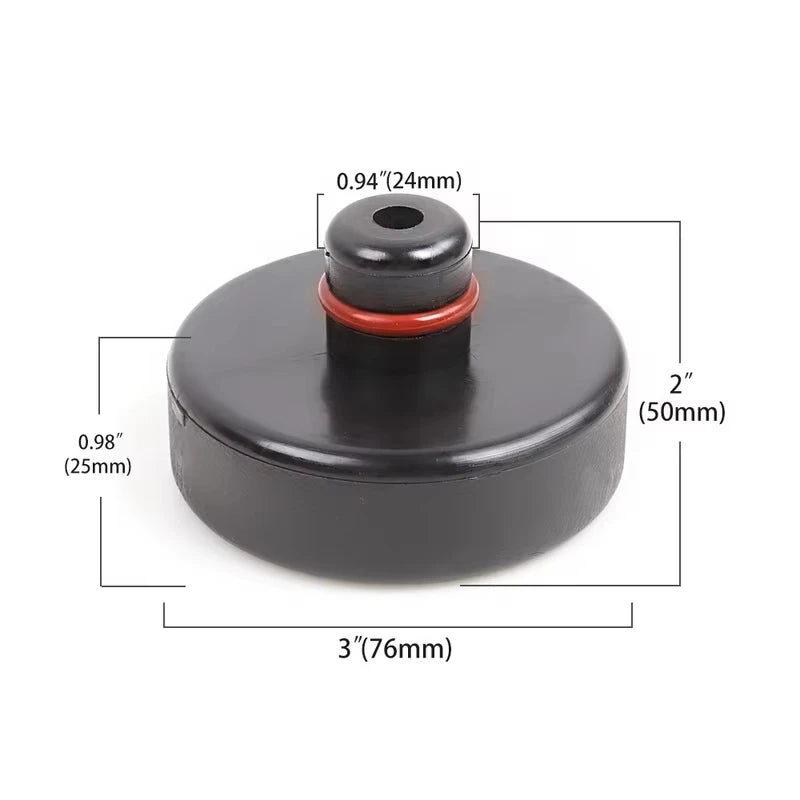 4Pcs Jack Pad for Tesla Model 3 Y S X Rubber Pads Lifting Adapter Tool Chassis Case Lift Point Support Car Accessories 2016-2023 CM World