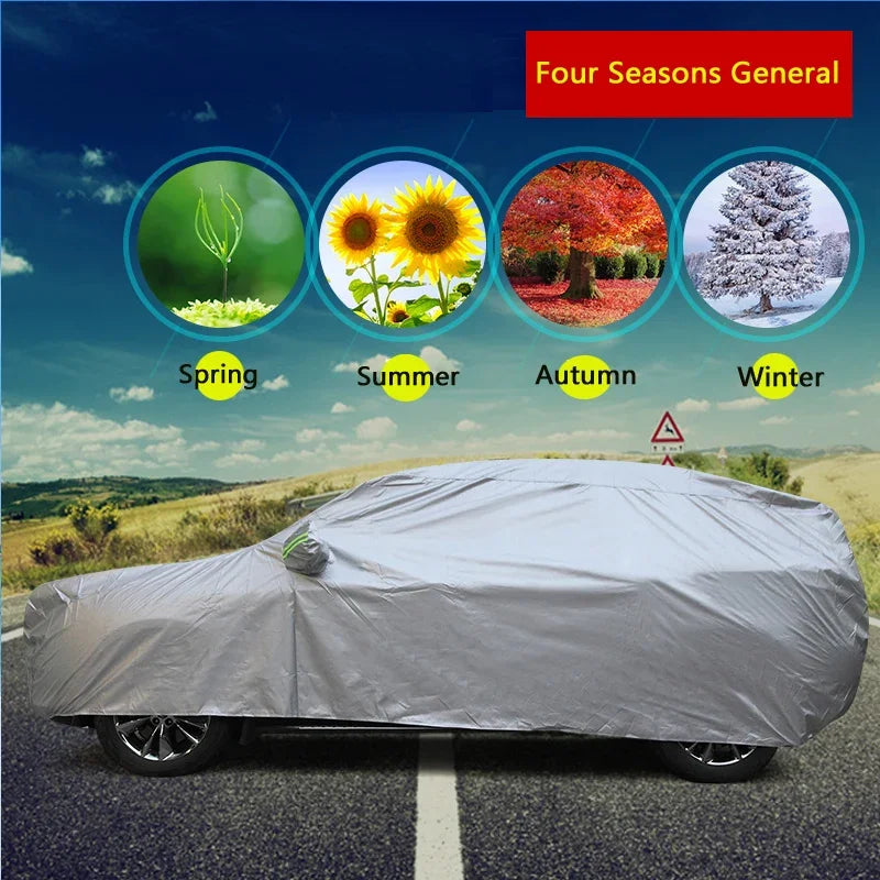 Waterproof full car covers Outdoor Sunshade Dustproof Snow For Peugeot 508 2011-2021 Sedan Accessories