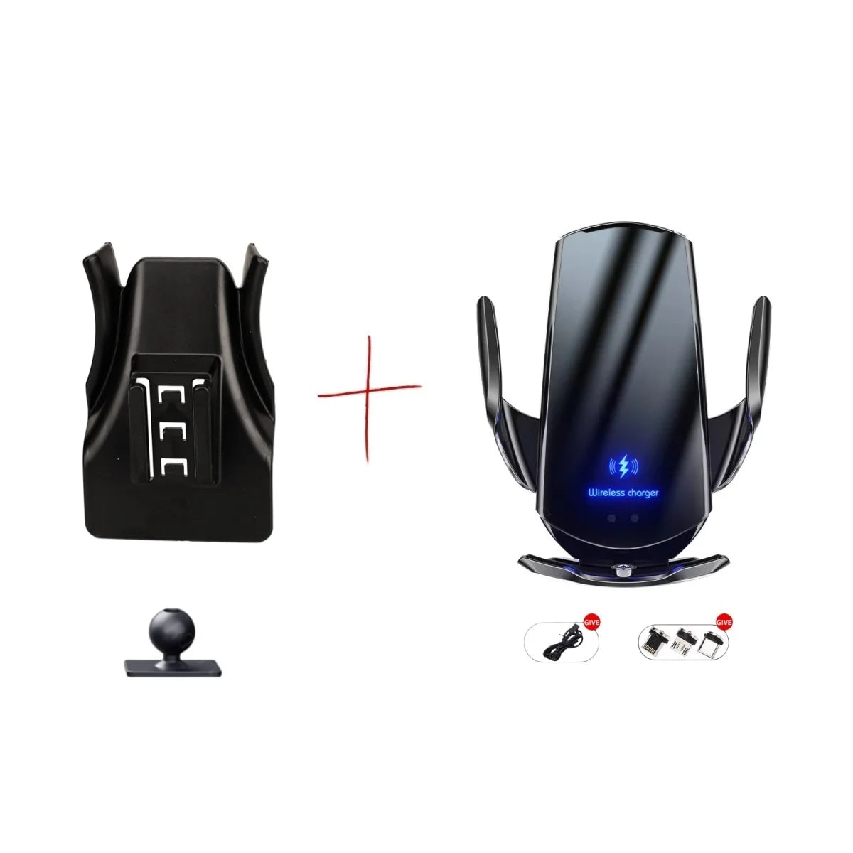 For Mercedes Benz ML W164 350 2005-2010 Car Phone Holder Strong Special Fixed Bracket Base Wireless Charging Cars Accessories CM World