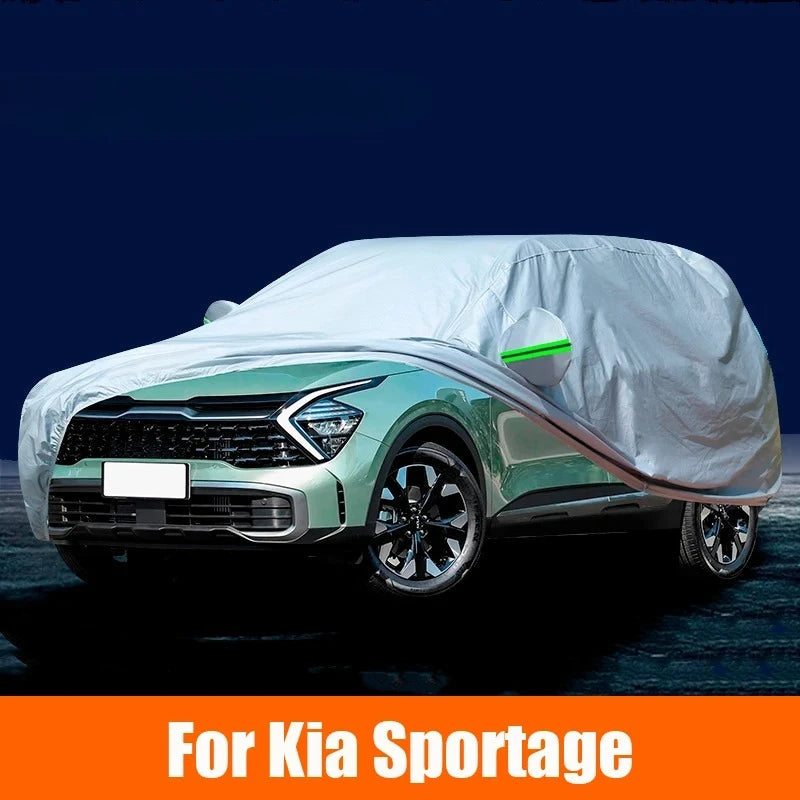 For Kia Sportage NQ5 2022 2023 2024 2025 Full Car Covers Outdoor Sun Anti UV Rain Snow Dust Protection Oxford Cloth CM World