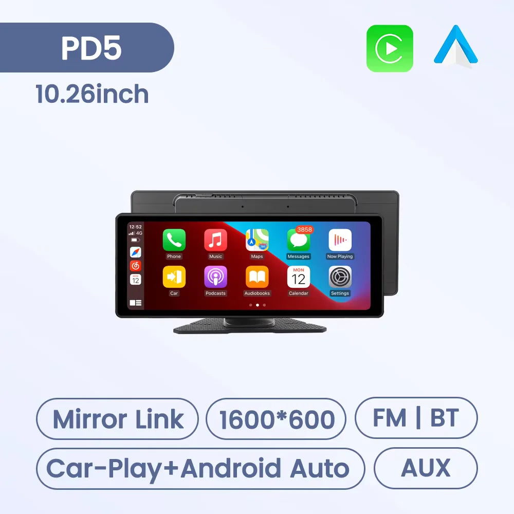 New Universal Expansion Holder For MP5 Car Radio Stereo Carplay Multimedia Player Compatible With Screen 6.86/7/9/10.26 Inch CM World
