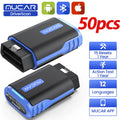 10-50pcs MUCAR DriverScan OBD2 Scanner Diagnostic Tool Full System Diagnosis 15 Reset Bi-directional Bluetooth Code Reader