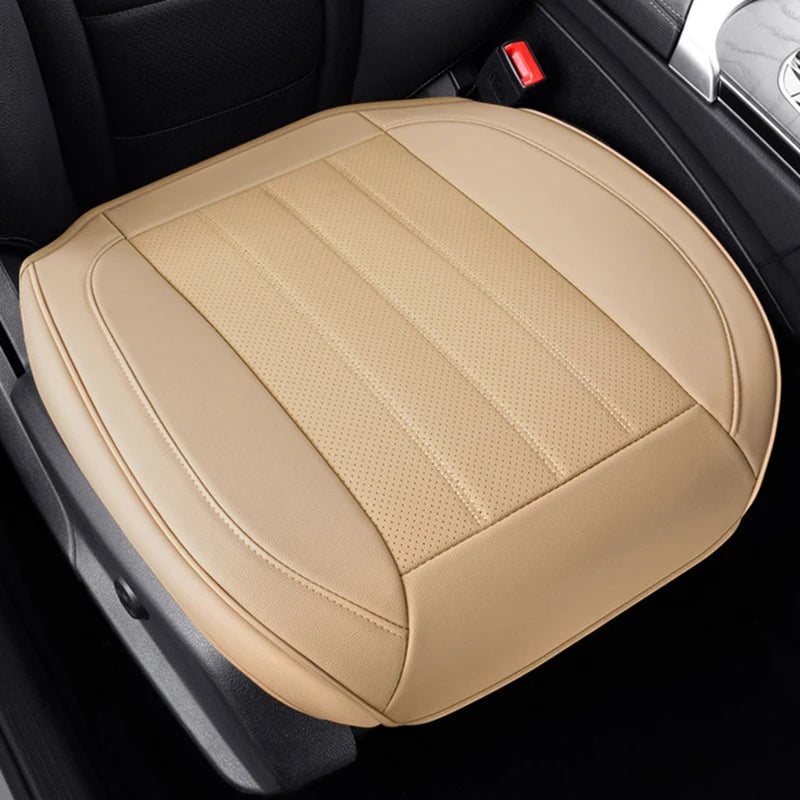 Luxury Car Front Seat Cover Fully Surround Car Seat Cushion Breathable Leather Auto Cushion Interior Four Seasons Universal