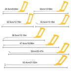 Super PDR Pry Bar Dent Removal Tool Spring Steel Auto Body Repair Kit Professional Car Crowbar Tool Paintless Dent Remover Tools