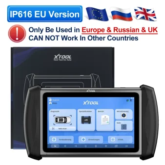 XTOOL InPlus IP616 V2 Automotive Scanner All System Diagnostic Tools Bidirectional 34 Services Lifetime Free Update OBD2 Scanner