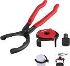 Adjustable Oil Filter Wrench Set, 12" Plier & 3-Jaw Tool for Easy Car, Motorcycle, Truck Maintenance Car Mobile World