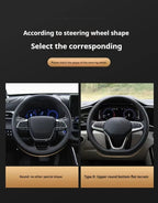 For Subaru Brz Wrx Xv Ascent Forester Outback Impreza Legacy Car AntiSlip Carbon Fiber Leather Ultrathin Steering Wheel Cover CM World