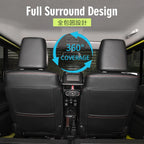 Custom Car Seat Covers Cushion Full Set Breathable Leather Airbag Compatible For Suzuki JIMNY Jb64 Jb74 2023 2022 2021 2020 2019 CM World