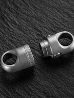 New Titanium Alloy Magnetic Suction Quick Release Keychain Key Ring Men Can Rotate 360° Car Key Chain Push Pull Buckle CM World