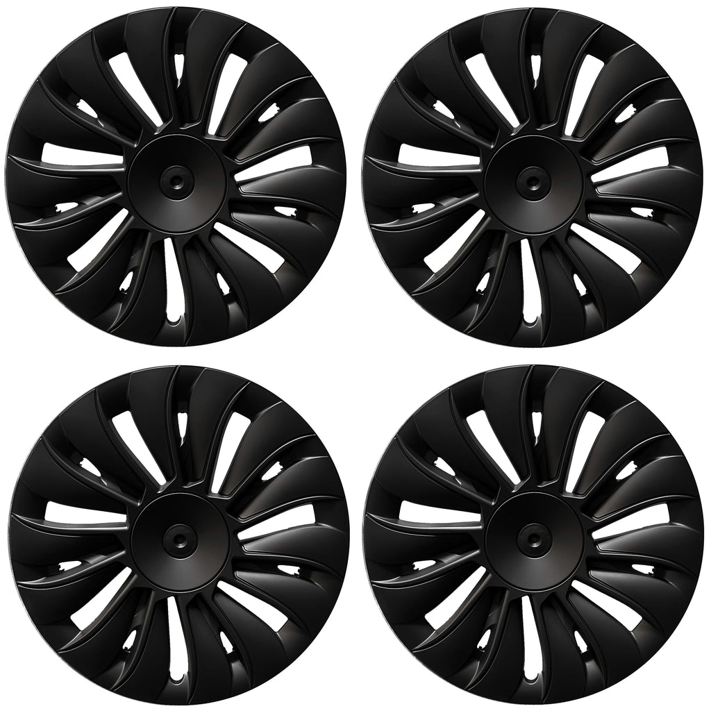 4PCS HubCap Car Replacement Performance Wheel Cap Automobile for Tesla Model Y 19 Inch Hubcap Full Cover Accesorios 2020-2024