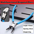 Multifunctional Car Clip Pliers Diagonal Pliers Car Rivet Tightening Pliers Wire Stripping Plier Staple Screwdriver Removal Tool CM World