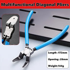 Multifunctional Car Clip Pliers Diagonal Pliers Car Rivet Tightening Pliers Wire Stripping Plier Staple Screwdriver Removal Tool CM World