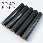 Carbon Fiber Car Body Vinyl Wrap Matte Accessories Glossy Black Sticker 3D 4D 5D 6D Auto Foil Cover Motorcycle Decoration Film Car Mobile World