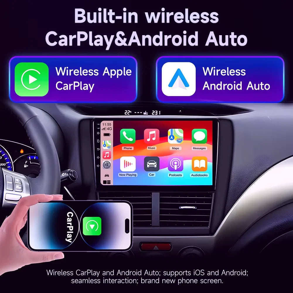 Android 16 Car Radio Autoradio For Seat Altea XL Toledo 2004-2015 Multimedia Player GPS Navigation Wireless Carplay Auto WIFI BT