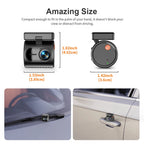 Dash cam KAWA MINI 3 Gen2 KAWA Car DVR AUTO Camera Video Recorder,2K WiFi&APP/Voice Control,Night Vision Upgrade Dashcam Car Mobile World